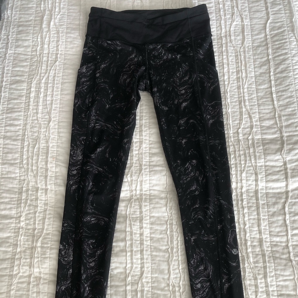 Lululemon Speed Pants Black, Grey